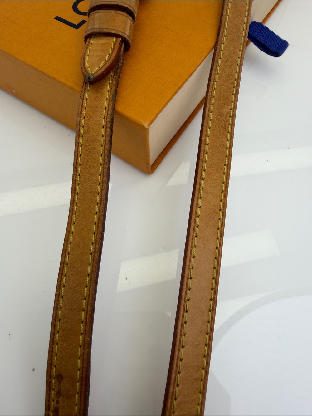 Louis Vuitton Vachetta Leather Shoulder Strap Replacement - Picture 4 of 8